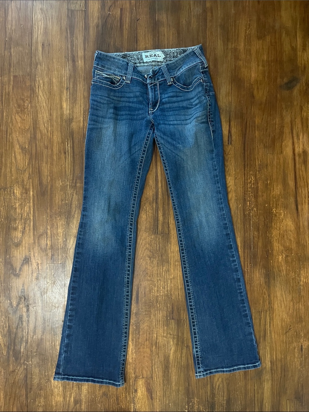 Ariat Women's Dark Blue Flare Jeans